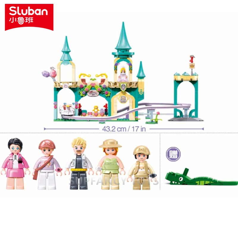 Kids Education Park - Sluban 448 Stuks Droom Prinses Wereld