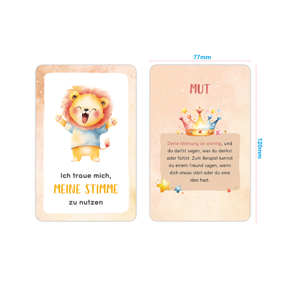 Kids Early Education - Nieuwe Mindfulness Kaarten 32 Stuks Dieren