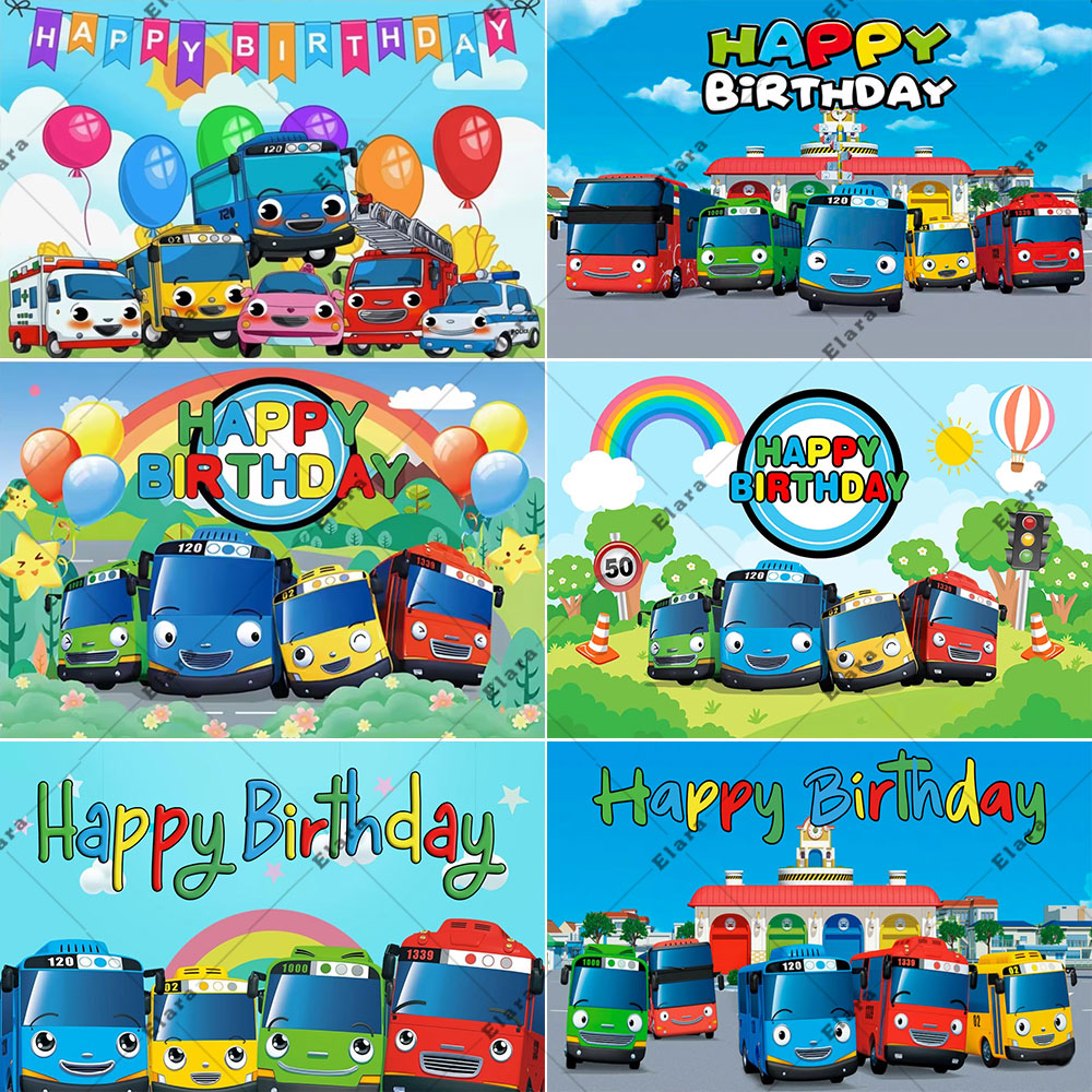 Happy Kids Education - Cartoon Anime De Kleine Bus Kids