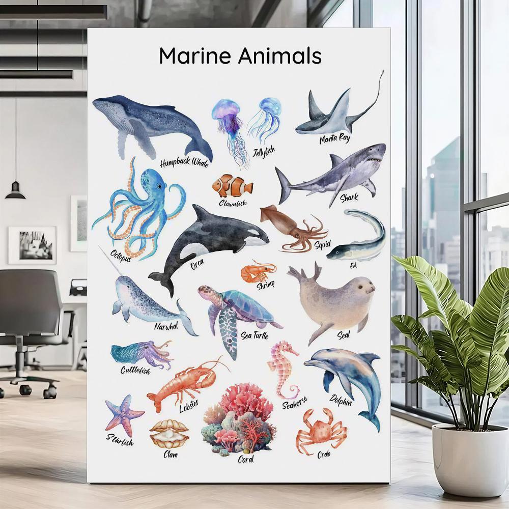 Kids Education Wallpaper - Educatieve Dieren HD Wandkunst Poster Boerderij