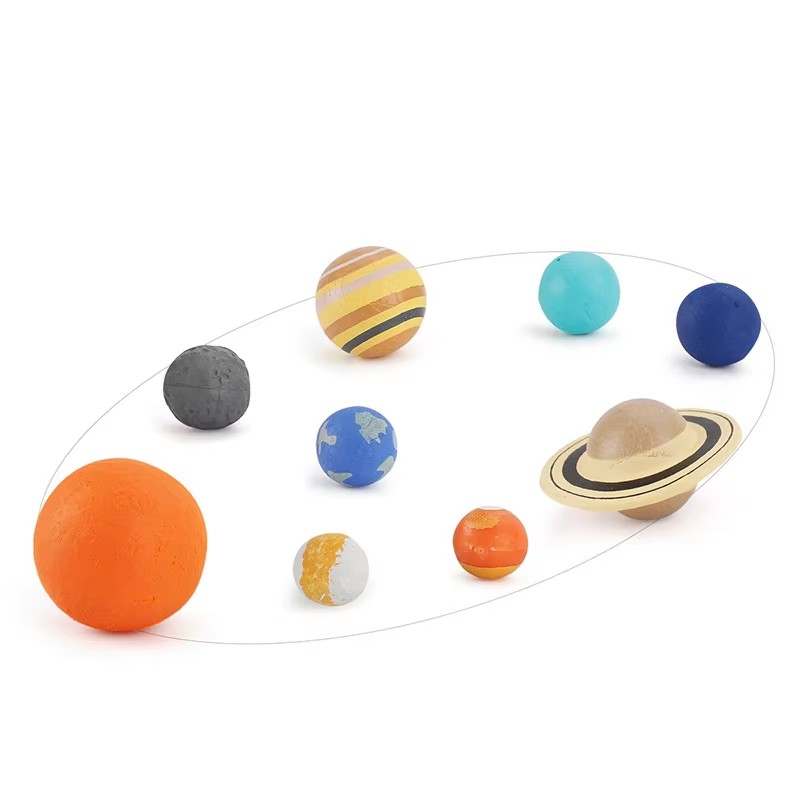 Solar System Model - Simulatie Het zonnestelsel Kosmische planeetsysteem Het