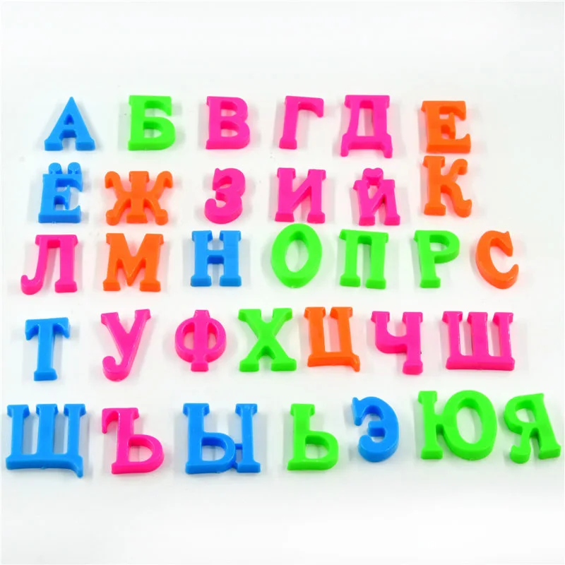 Magnetic Letter Board - Russische Alfabet Magnetische Letters Koelkast, Koelkast
