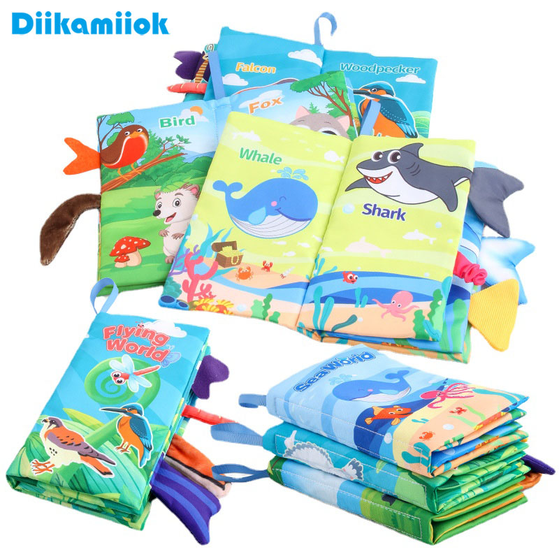 Kids Early Education Books - Nieuwe Baby Doek Boeken Visuele en