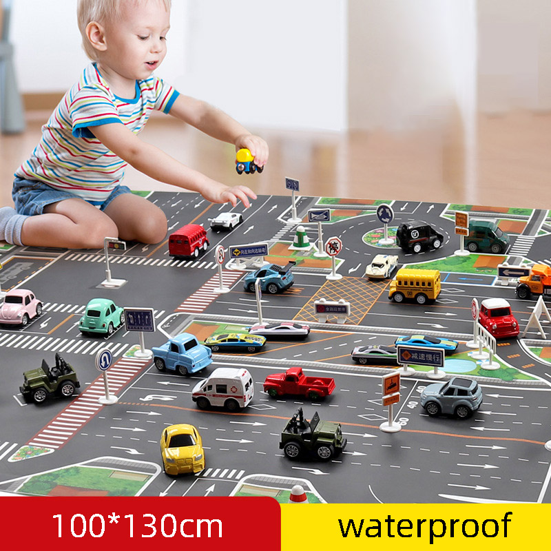 Kids Education Park - NIEUWE Waterdichte non-woven 130*100 CM Grote
