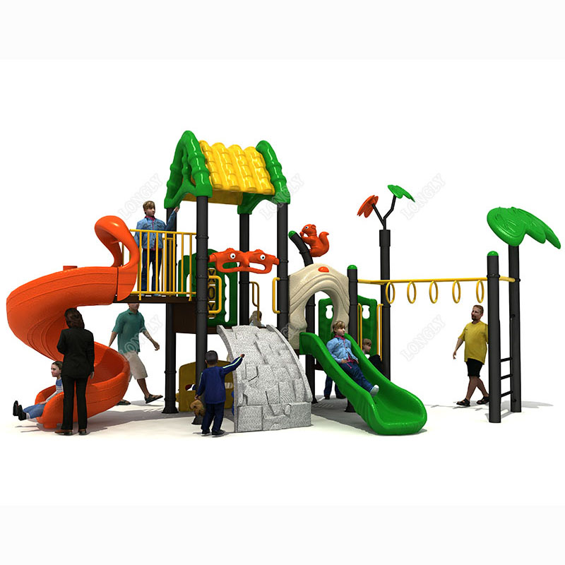 Kids Education Park - Nieuwste ontwerp voor buiten speeltuin glijbaan