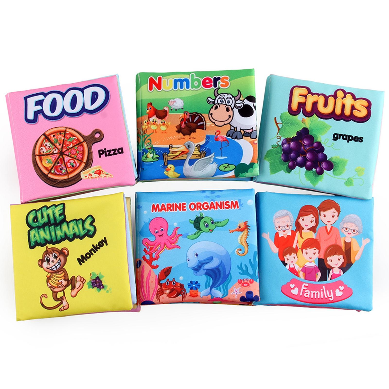Kids Early Education Books - Montessori Kinderstoffenboek Baby Activiteitenboek Zacht Zintuiglijk