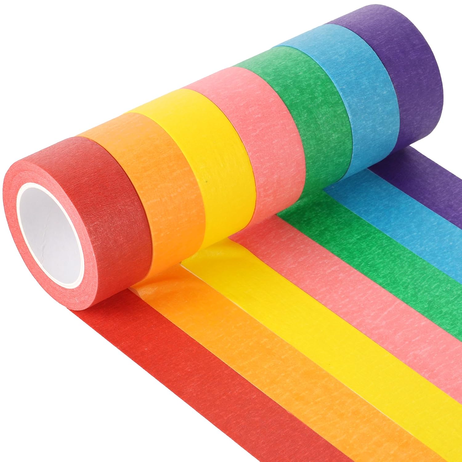 Kids Education Wallpaper - 7 kleuren afplaktape, residuvrije muurtape voor