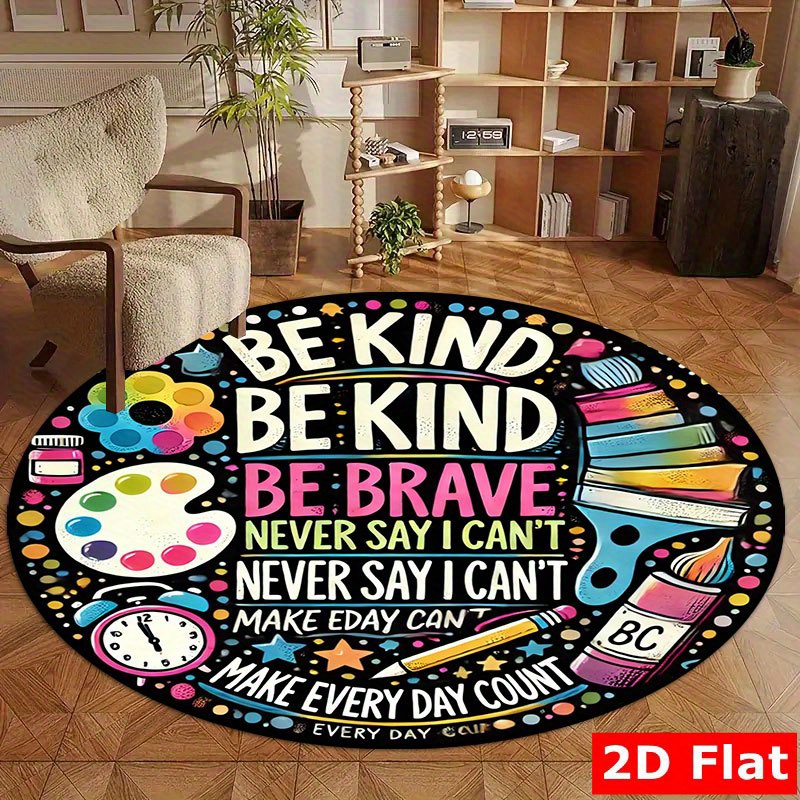 Wees vriendelijk, wees dapper, - Kids Education Quote recensie en prijs