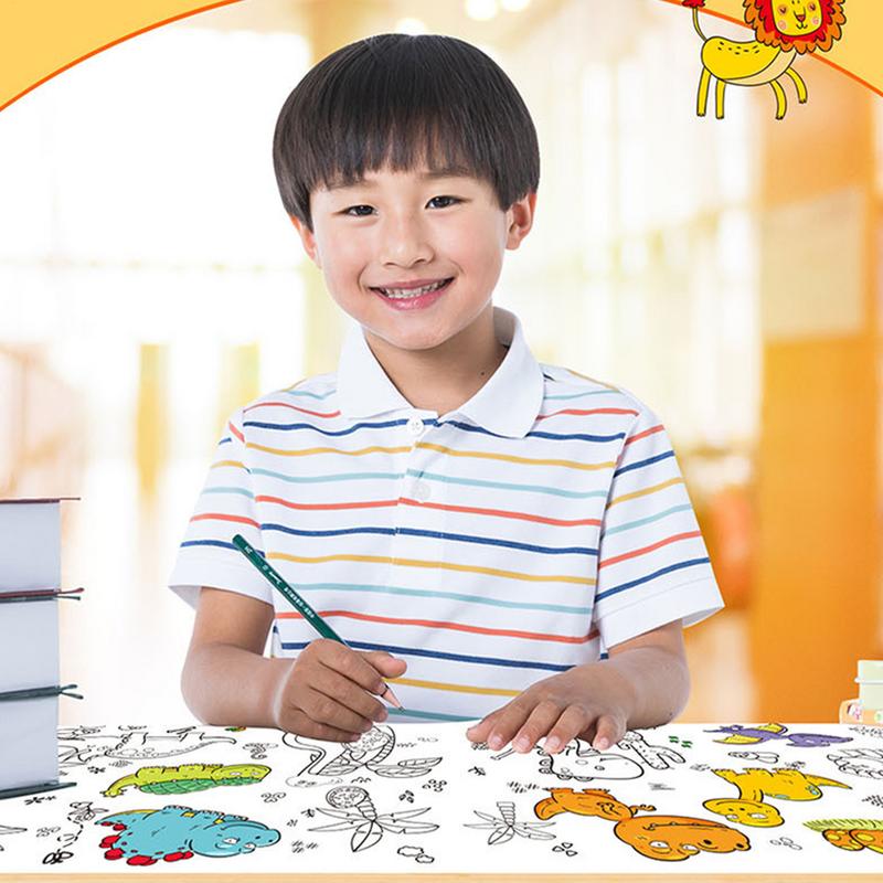 Kleurpapierrol voor kinderen C - Kids Education Wallpaper recensie en prijs
