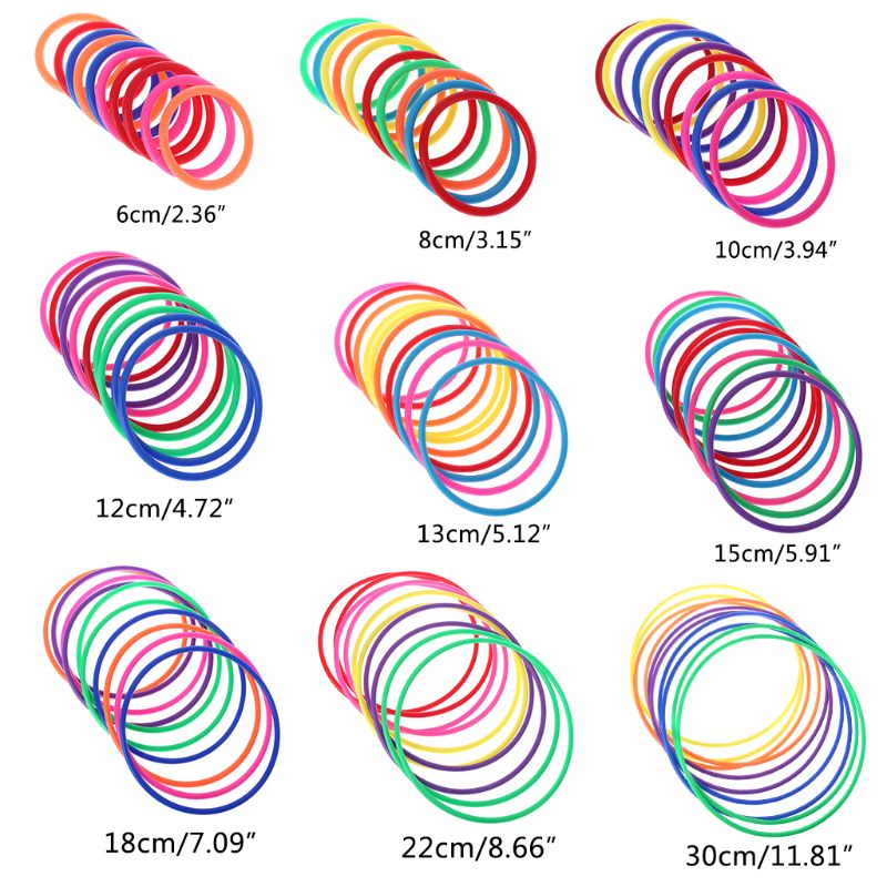 10 Stuks Plastic Toss Ringen D - Kids Education Park recensie en prijs