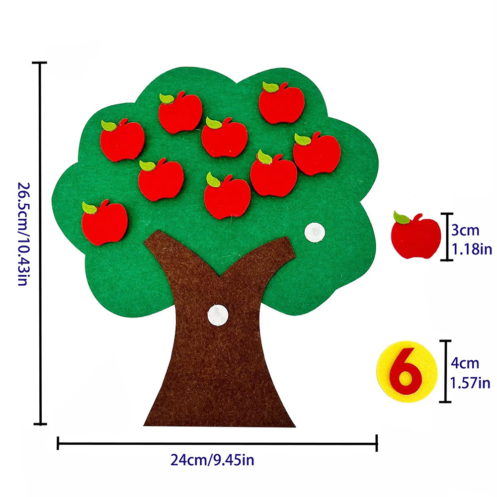 Montessori Fruitboom Tel Speel - Kids Educational Game 3 recensie en prijs