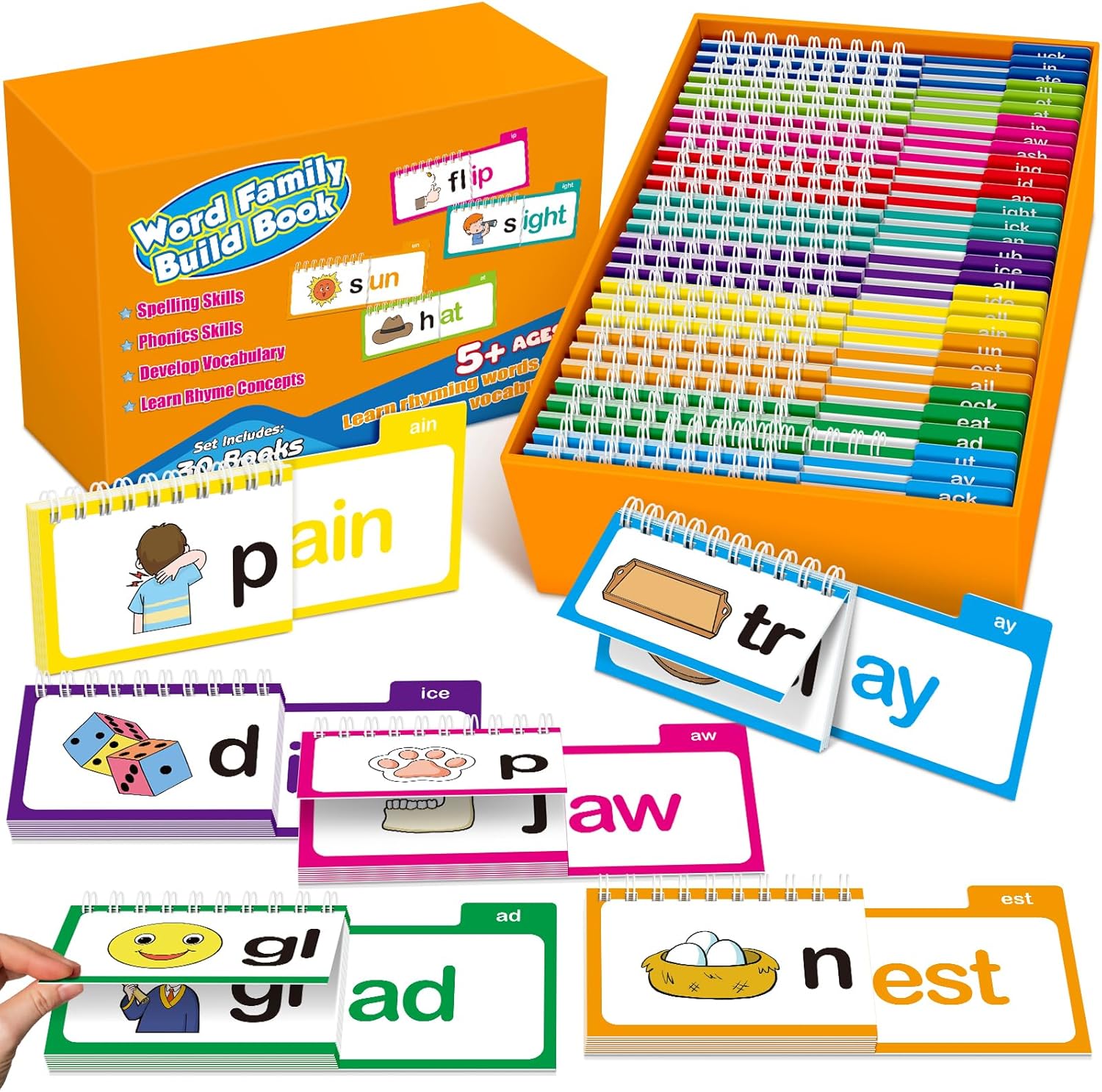 Foniek-flashcards Woordfamilie - Phonics Card Game recensie en prijs