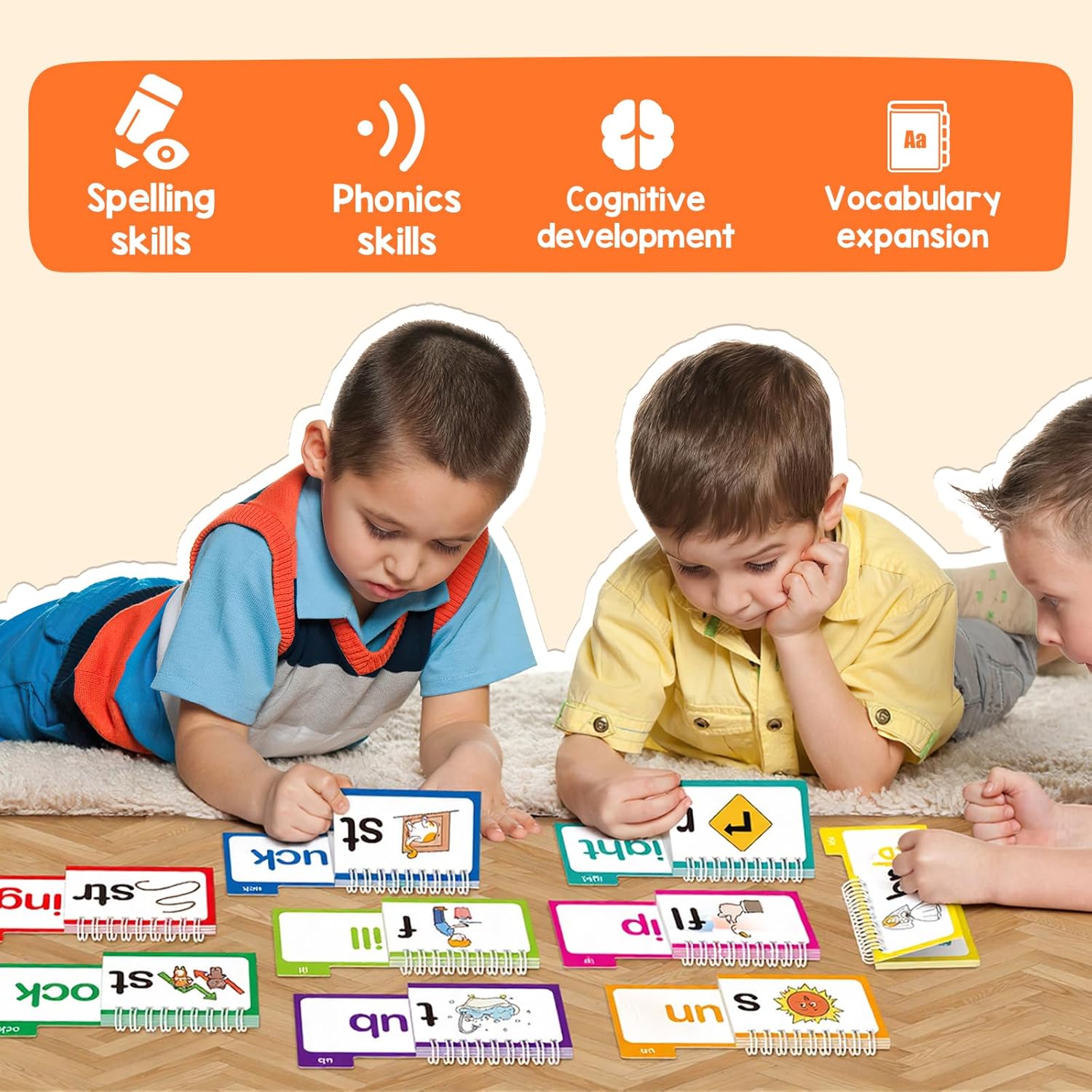 Foniek-flashcards Woordfamilie - Phonics Card Game recensie en prijs