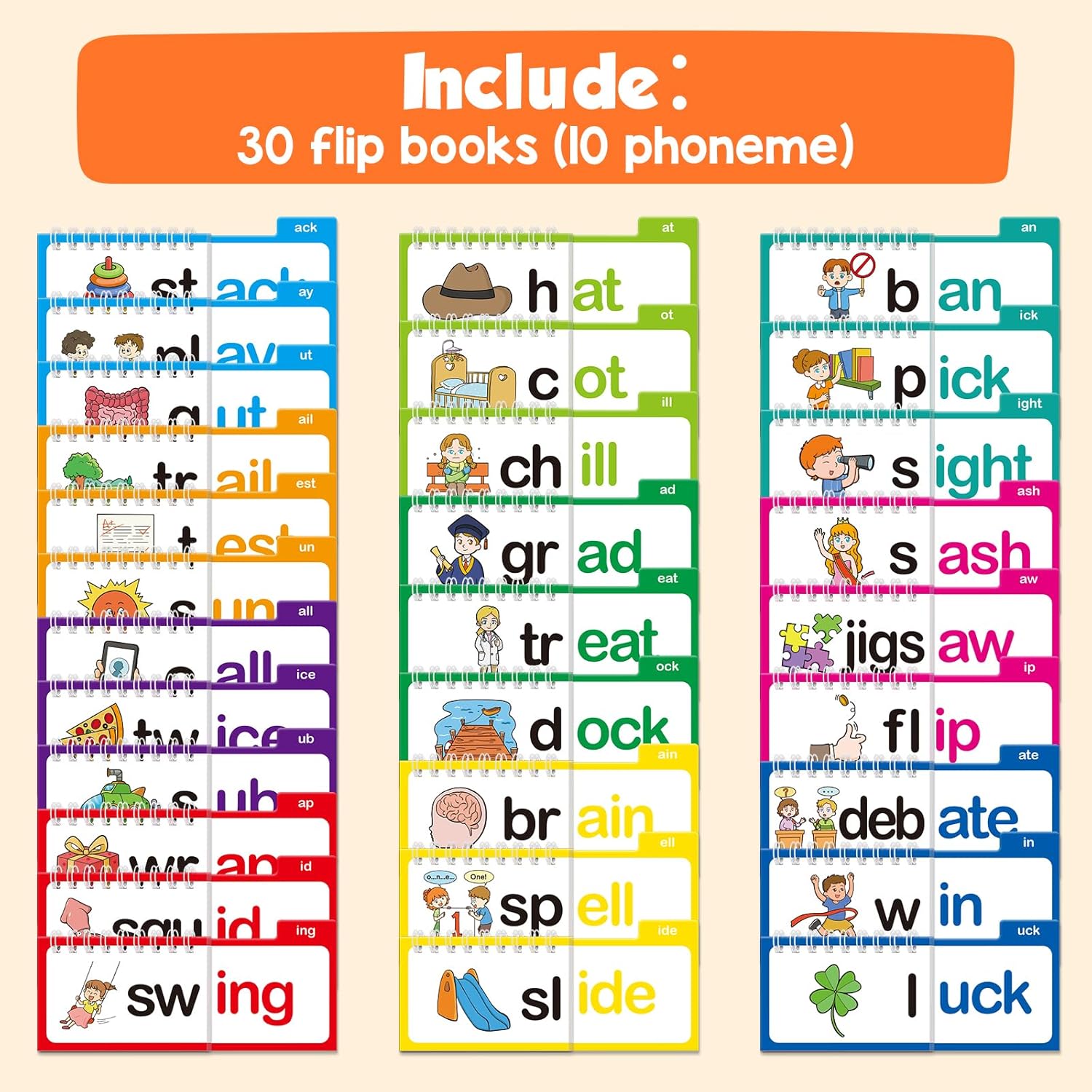 Foniek-flashcards Woordfamilie - Phonics Card Game recensie en prijs