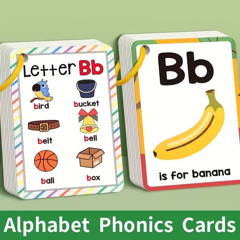 Alfabetische fonetische flitsk - Phonics Card Game recensie en prijs