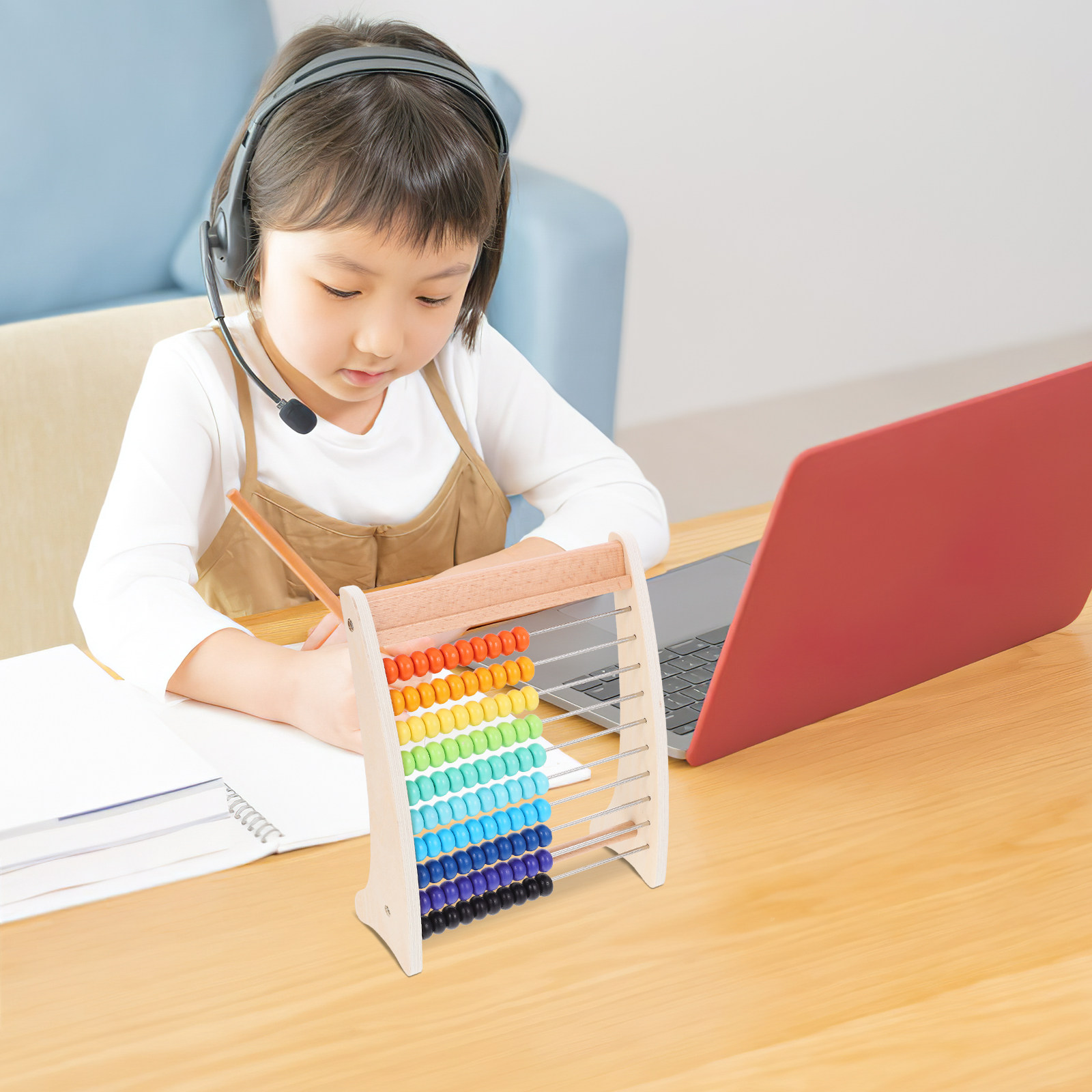 1Set Educatief Houten Abacus v - Kids Education Calculator recensie en prijs
