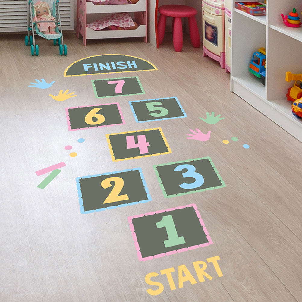 2 stuks Hinkelspel Nummer Kind - Kids Education Wallpaper recensie en prijs