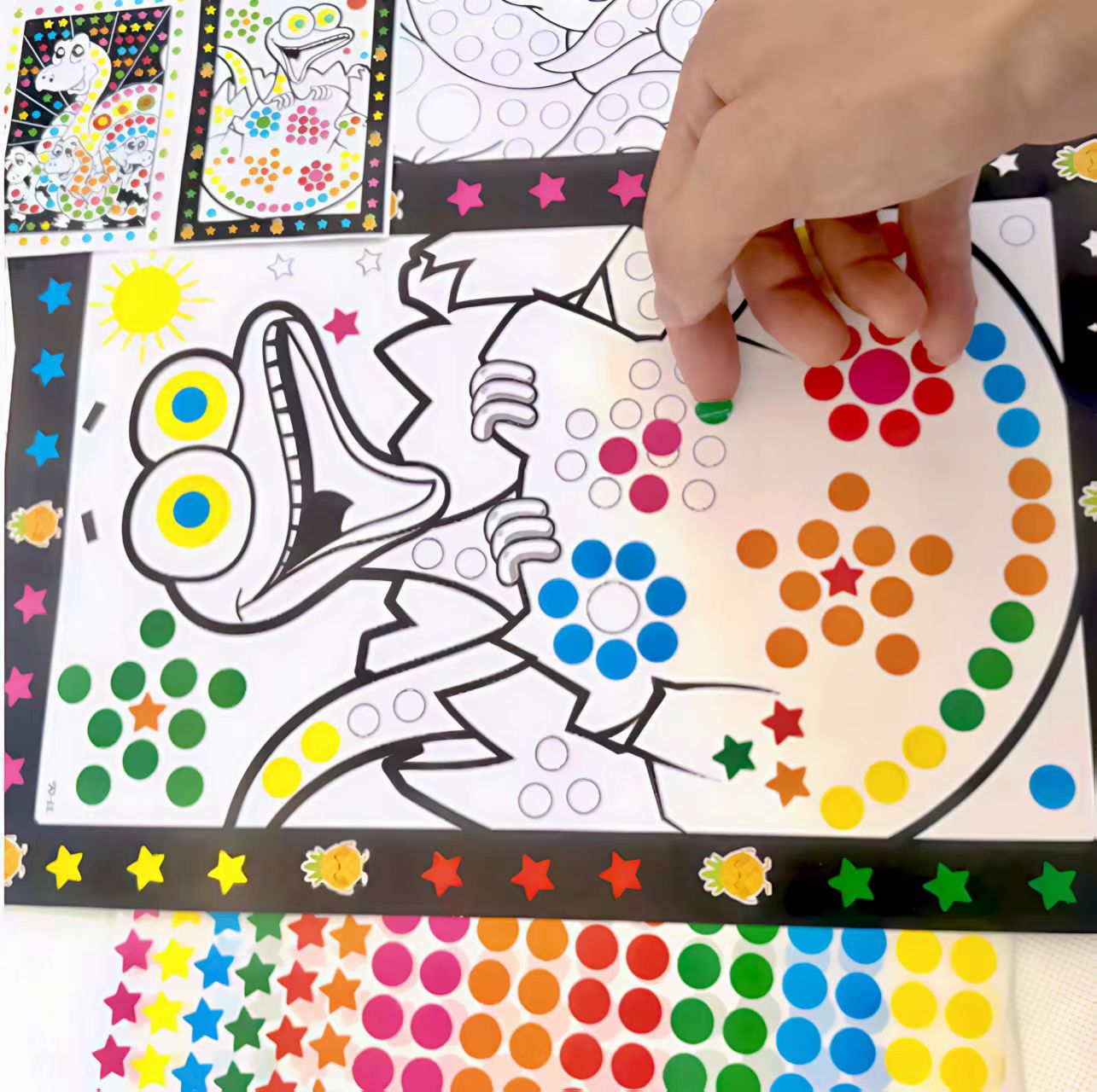 6/10 Vellen/Lot Leuke Cartoon  - Happy Kids Education recensie en prijs