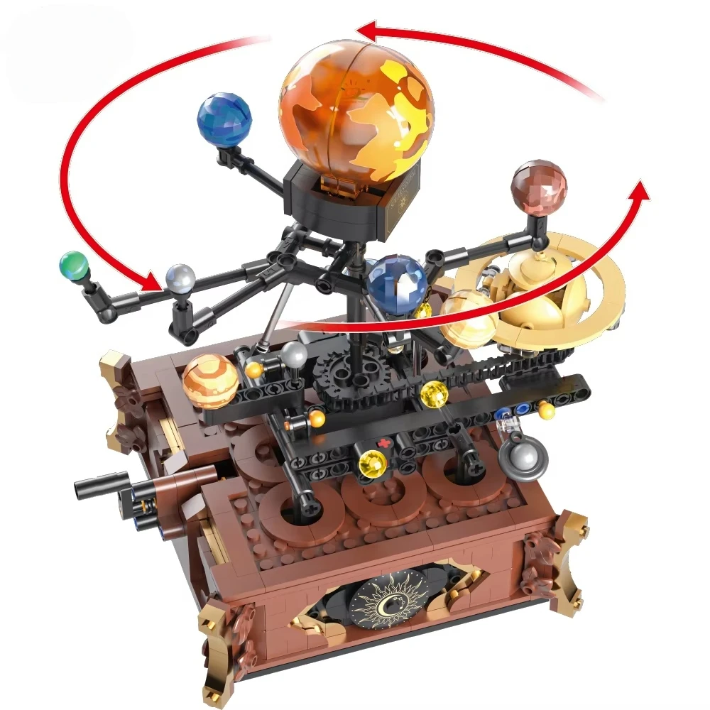 697pcs Klassieke ruimte zonnes - Solar System Model recensie en prijs