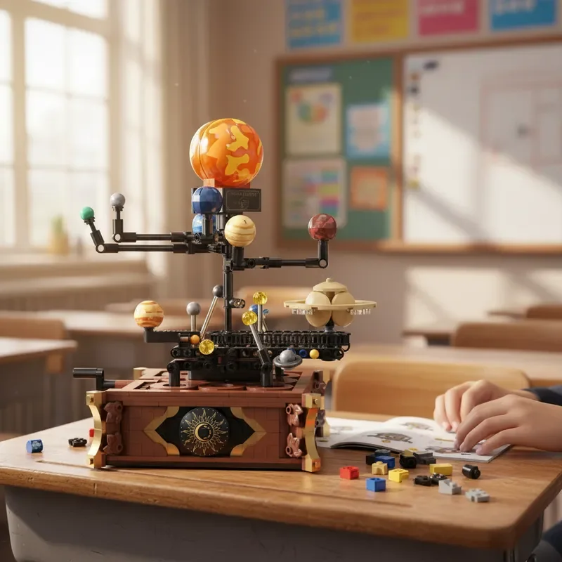 697pcs Klassieke ruimte zonnes - Solar System Model recensie en prijs