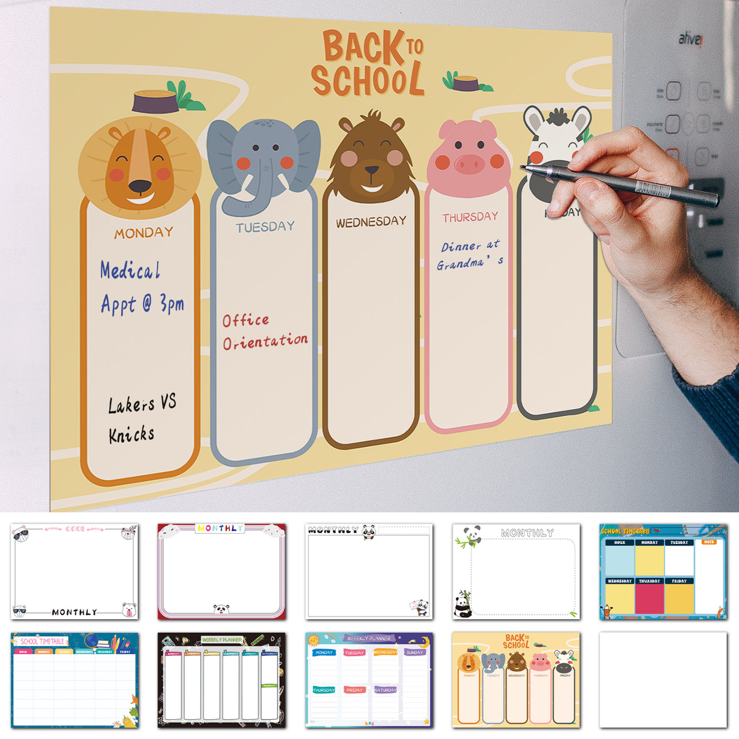 Huishoudelijke herbruikbare ma - Magnetic Letter Board recensie en prijs
