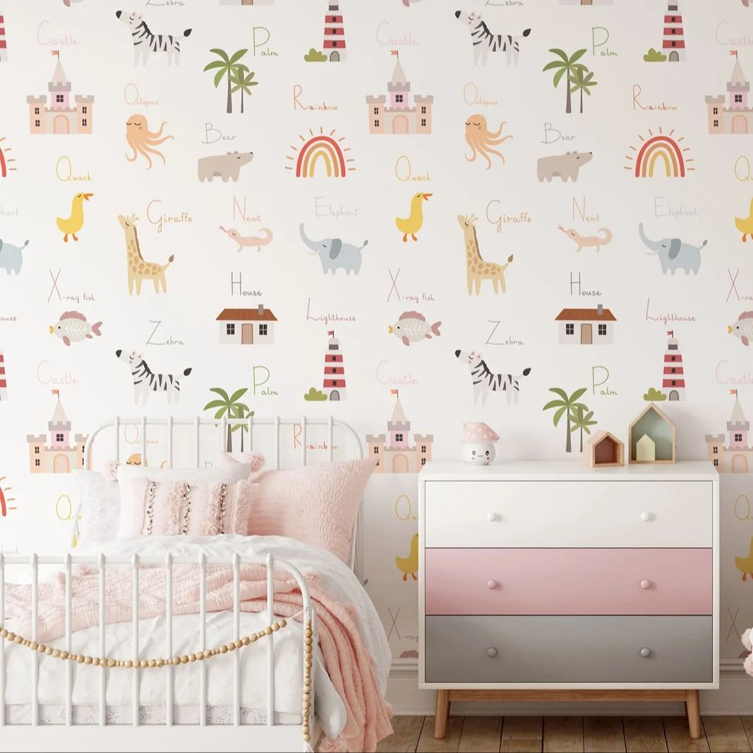 Educatief behang voor kinderen - Kids Education Wallpaper recensie en prijs