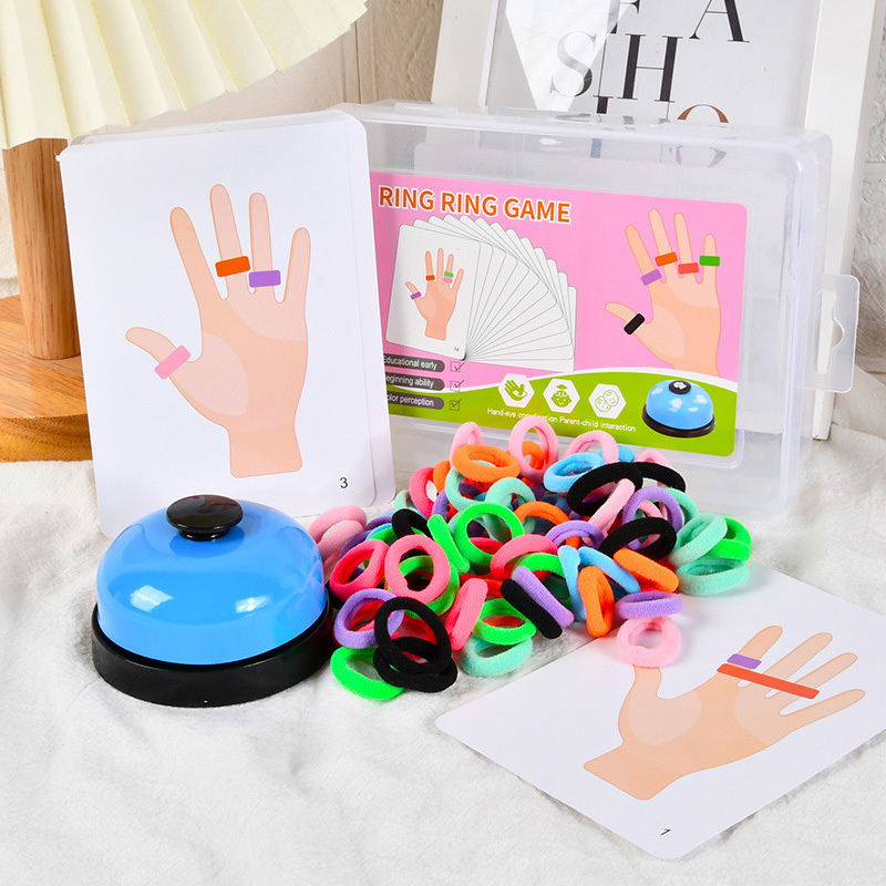Kinderen Vinger Ring Bordspel  - Kids Educational Game 3 recensie en prijs
