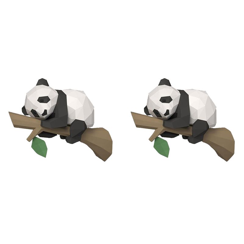 DT39 2X 3D Dierenpapiermodel,  - Kids Education Wallpaper recensie en prijs