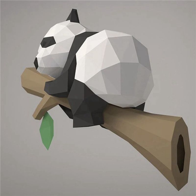 DT39 2X 3D Dierenpapiermodel,  - Kids Education Wallpaper recensie en prijs