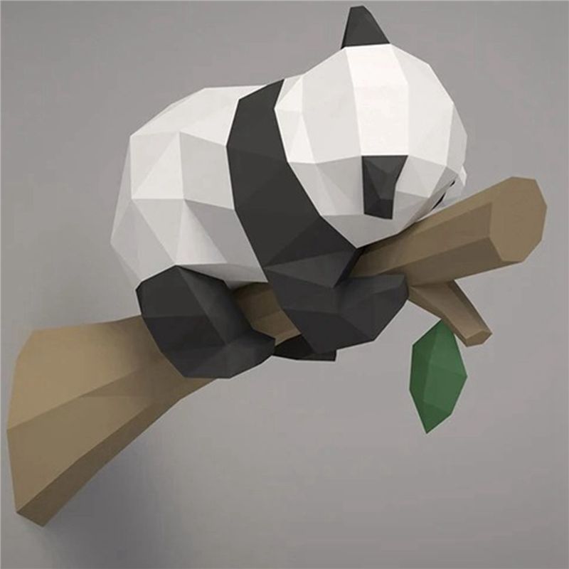 DT39 2X 3D Dierenpapiermodel,  - Kids Education Wallpaper recensie en prijs