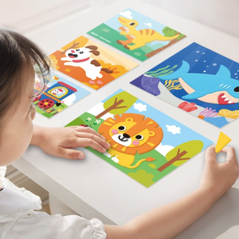 12 stuks/set 3D EVA schuim sti - Kids Education Wallpaper recensie en prijs