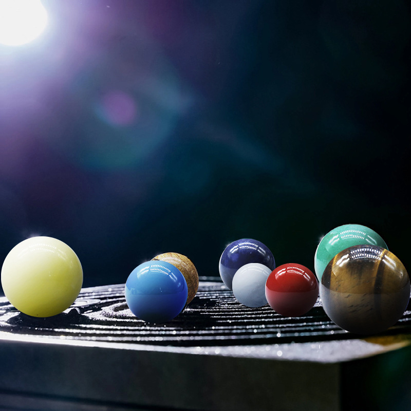 Natuurlijk kristal 8-9 planete - Solar System Model recensie en prijs