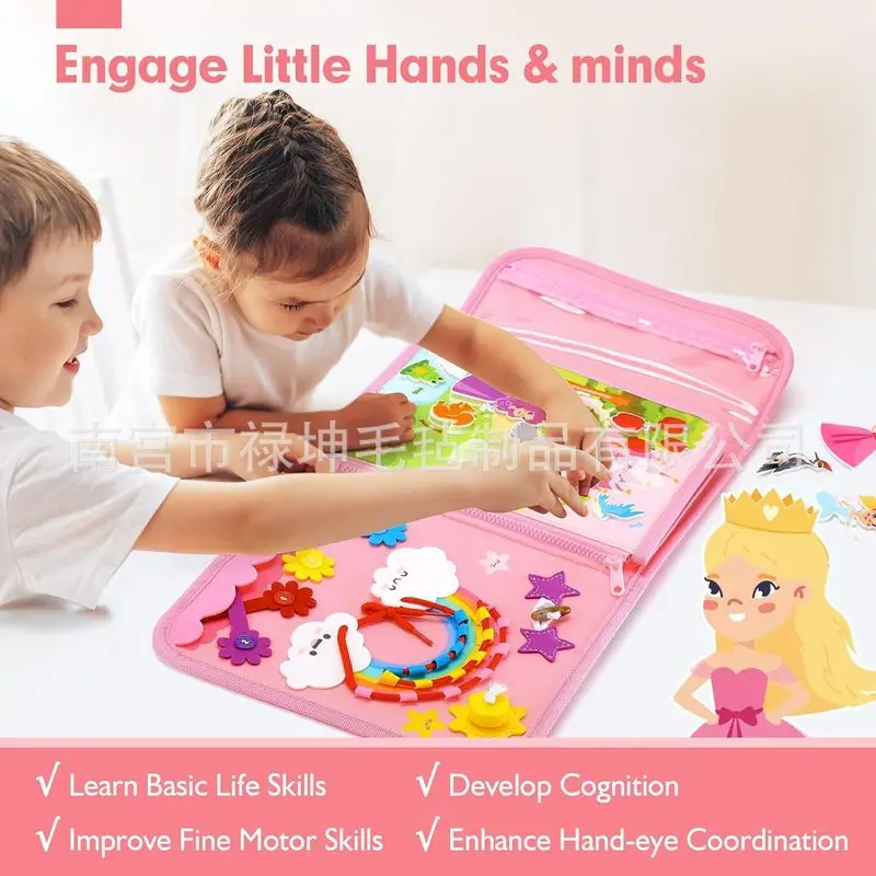 Princess Montessori Vilt Drukd - Kids Early Education Books recensie en prijs