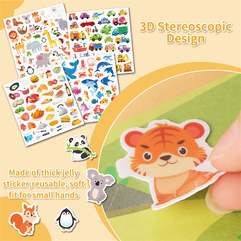 Kinderen DIY Stickerboek Bubbl - Kids Early Education Books recensie en prijs