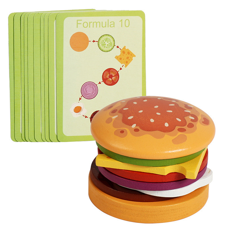 【HAPPY】Houten Hamburg Sandwich - Happy Kids Education recensie en prijs