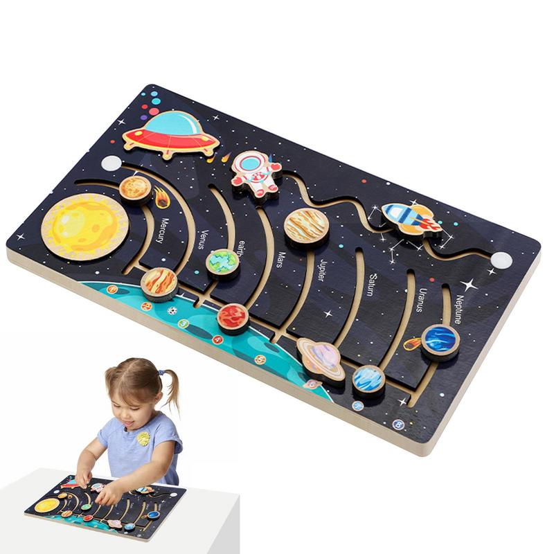 Zonnestelsel Model Board Houte - Solar System Model recensie en prijs