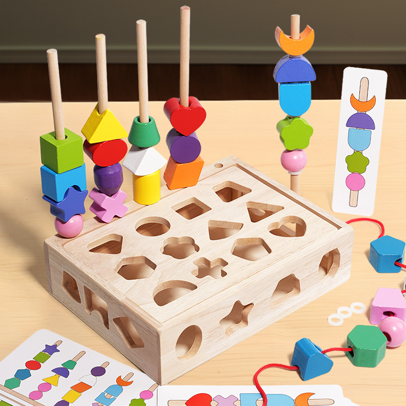 Montessori houten 5-in-1 puzze - Kids Educational Game 3 recensie en prijs
