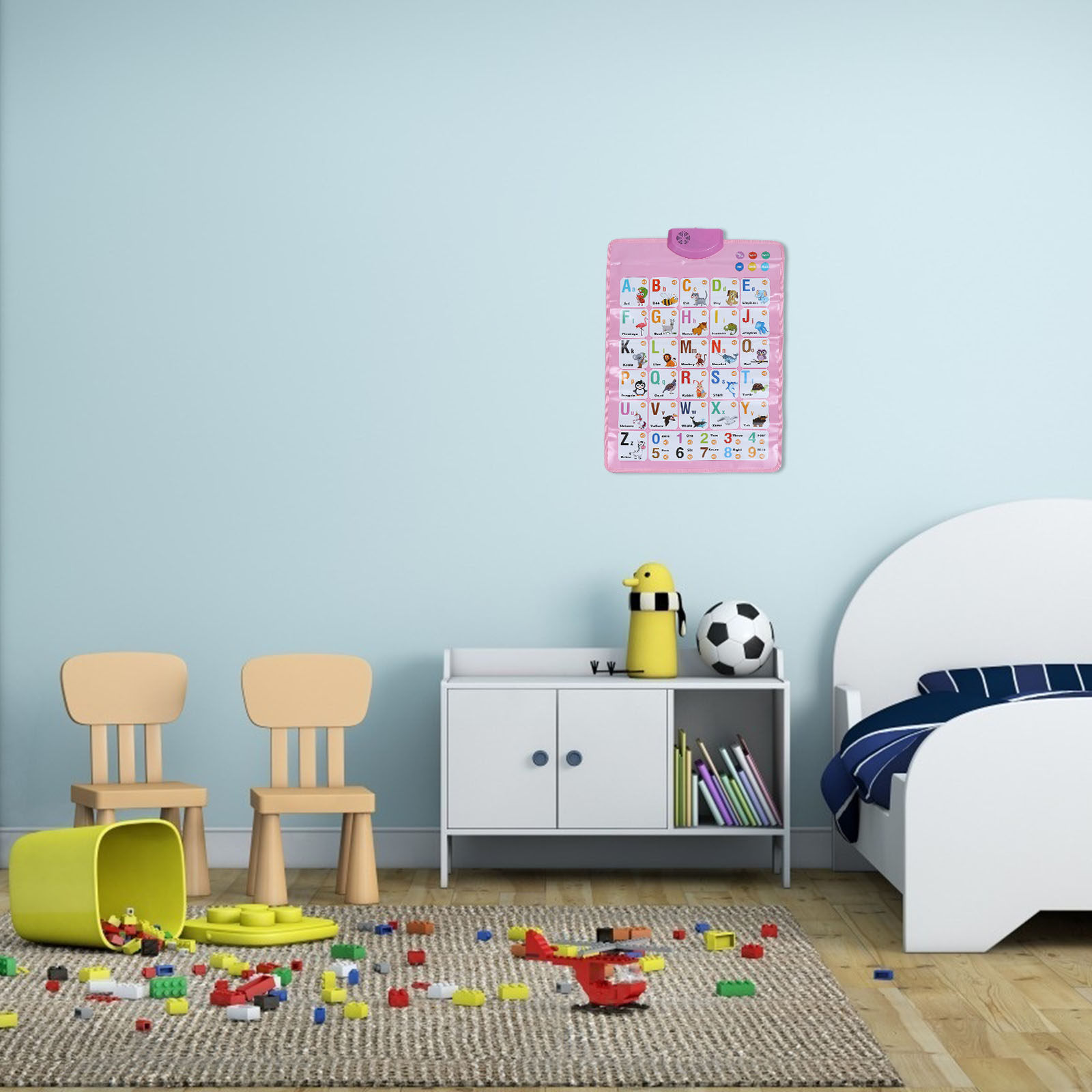 1 Stuk Lichtgewicht Opvouwbare - Kids Education Wallpaper recensie en prijs