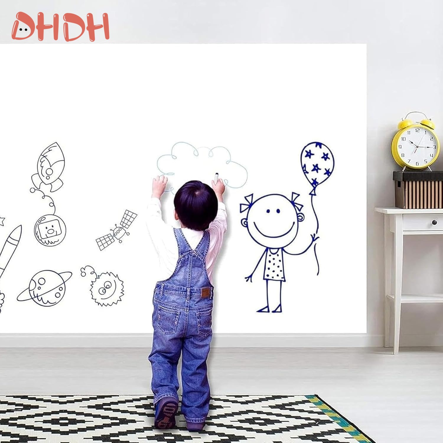 Schilderrol voor kinderen – Wi - Kids Education Wallpaper recensie en prijs